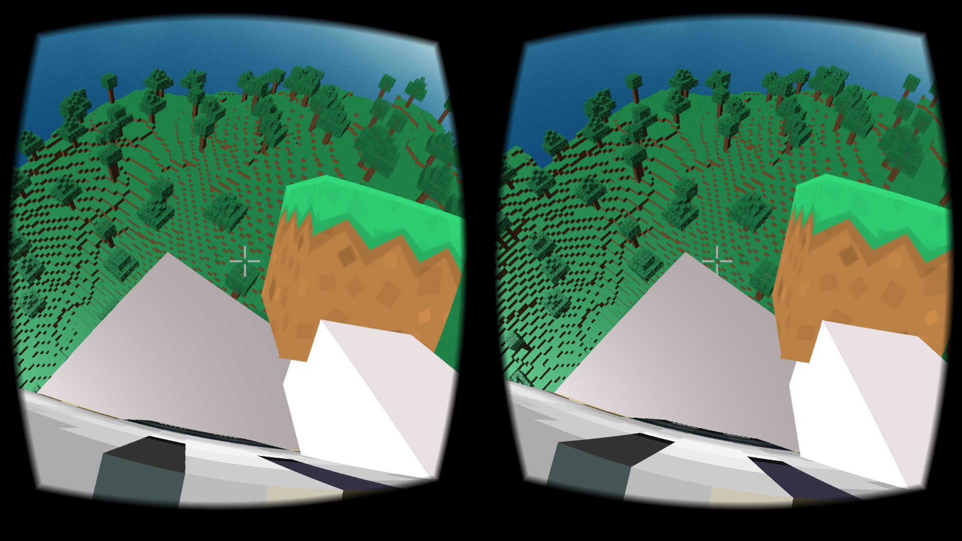 Screenshot aplikácie VR Craft pre Android